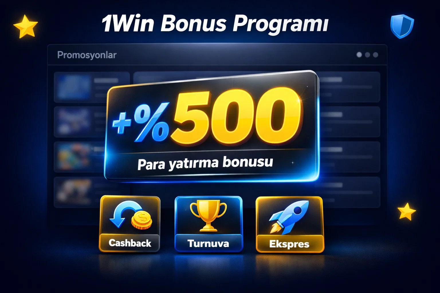 1win bonus programi