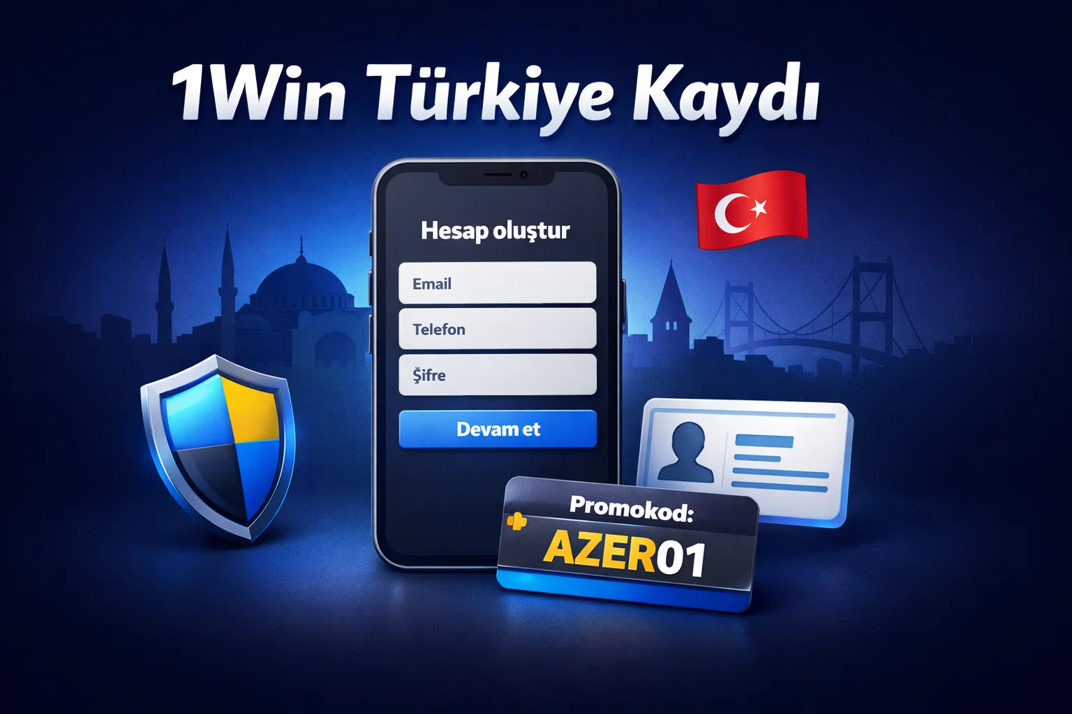 1Win Turkiye kaydi